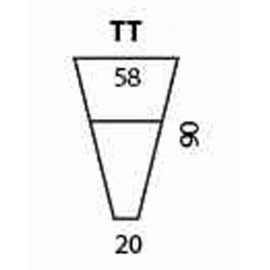modul trapezoidal cu depozitare si polita (masuta)