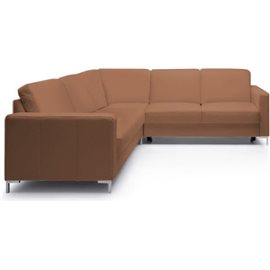 corner set Basic 2/E/2 with bed extension leather
