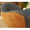 armchairs Mira upholstered fabric