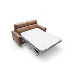 Leather sofa bed LEGATO