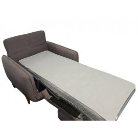 Armchair Meg 1.5F leather - sleep function full open