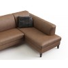 Avola natural leather corner set
